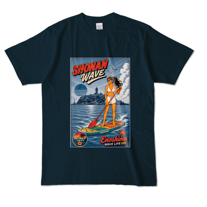カラーTシャツ - L - ネイビー (濃色)