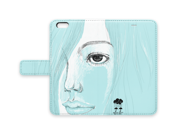 手帳型iPhoneケース - iPhone6 Plus - ストラップ穴 なし