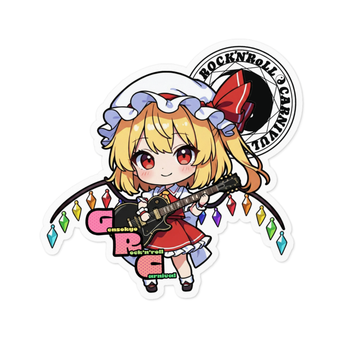 ステッカー - 100 x 100 (mm)