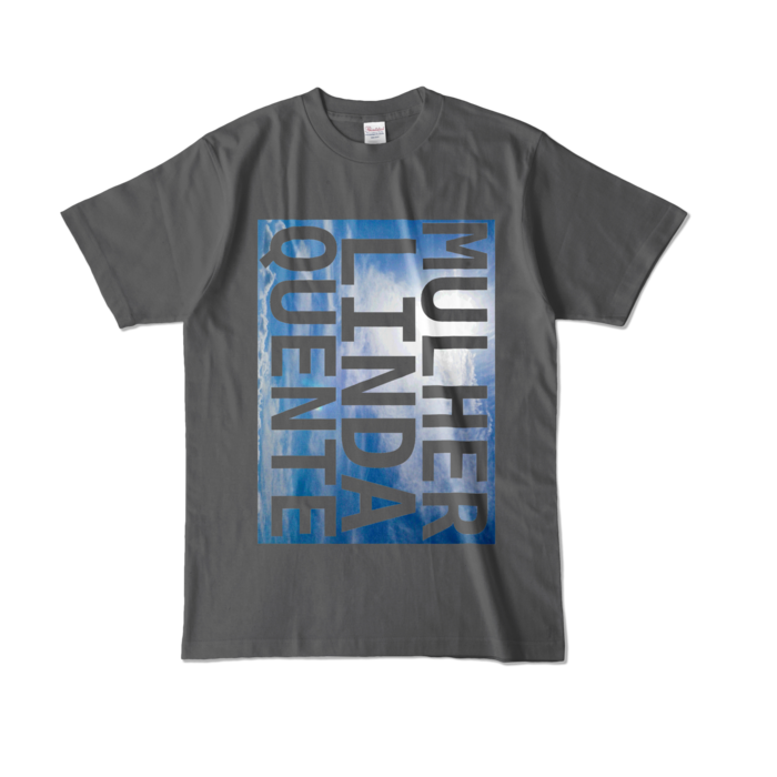 カラーTシャツ - L - チャコール (濃色)