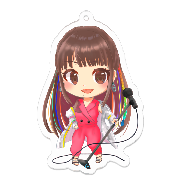 アクリルキーホルダー - 70 x 70 (mm)