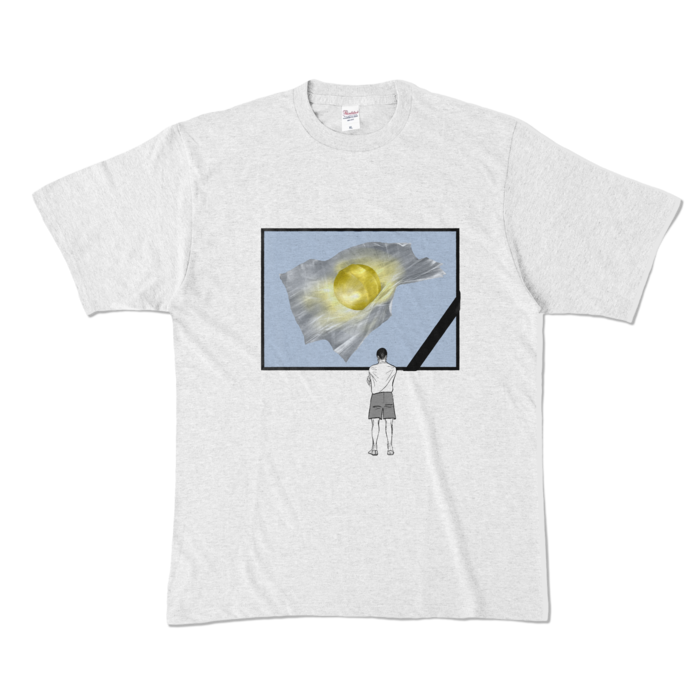 カラーTシャツ - XL - アッシュ (淡色)