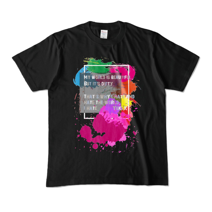 カラーTシャツ - M - ブラック (濃色)