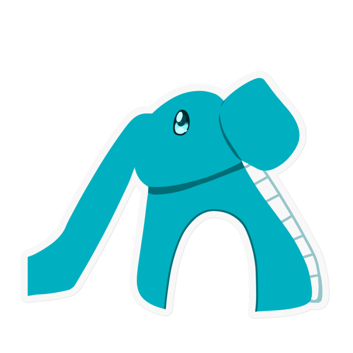 ステッカー - 100 x 100 (mm)