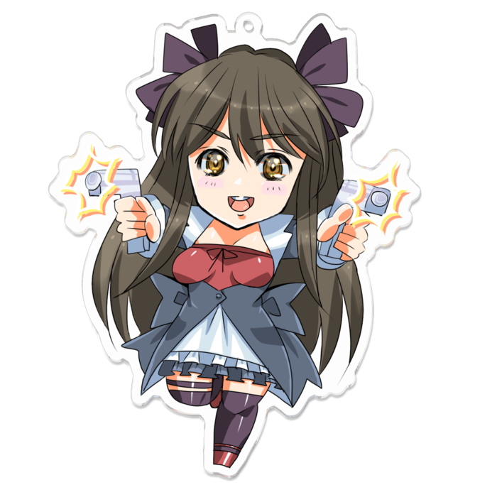 アクリルキーホルダー - 100 x 100 (mm)