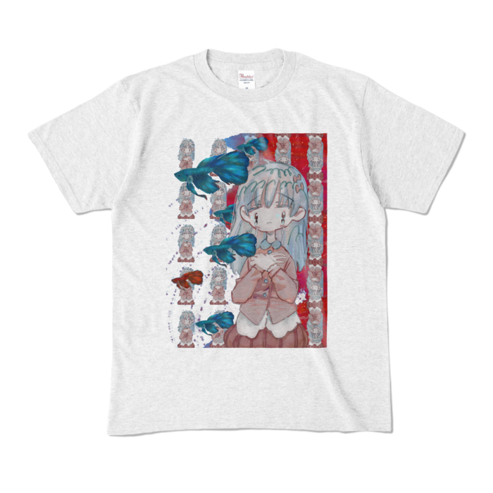 カラーTシャツ - M - アッシュ (淡色)
