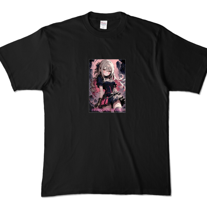 カラーTシャツ - XL - ブラック (濃色)