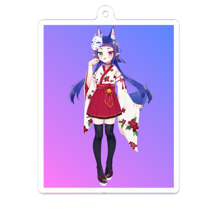 アクリルキーホルダー - 70 x 70 (mm)