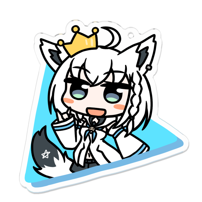 アクリルキーホルダー - 70 x 70 (mm)