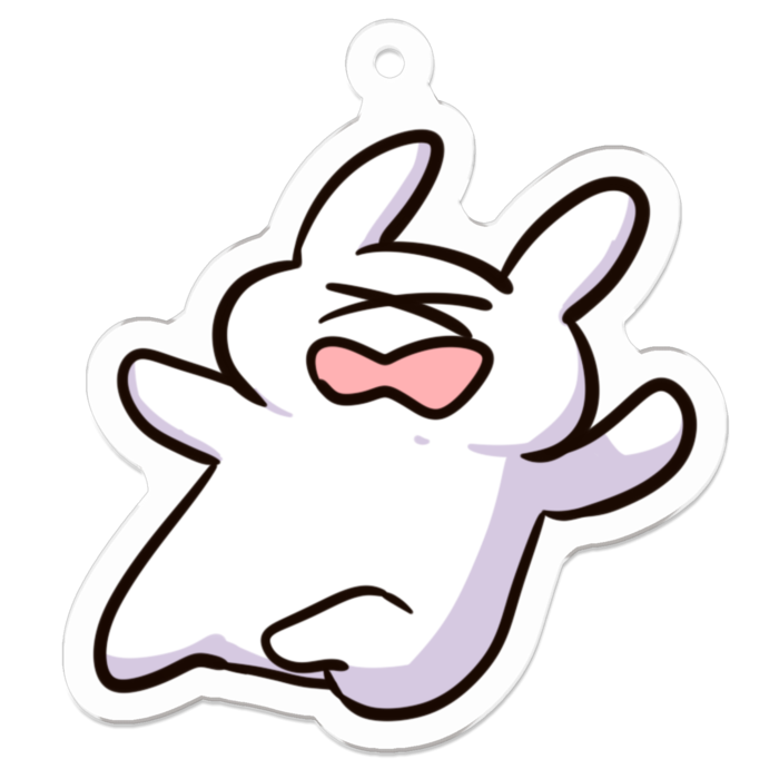 アクリルキーホルダー - 50 x 50 (mm)