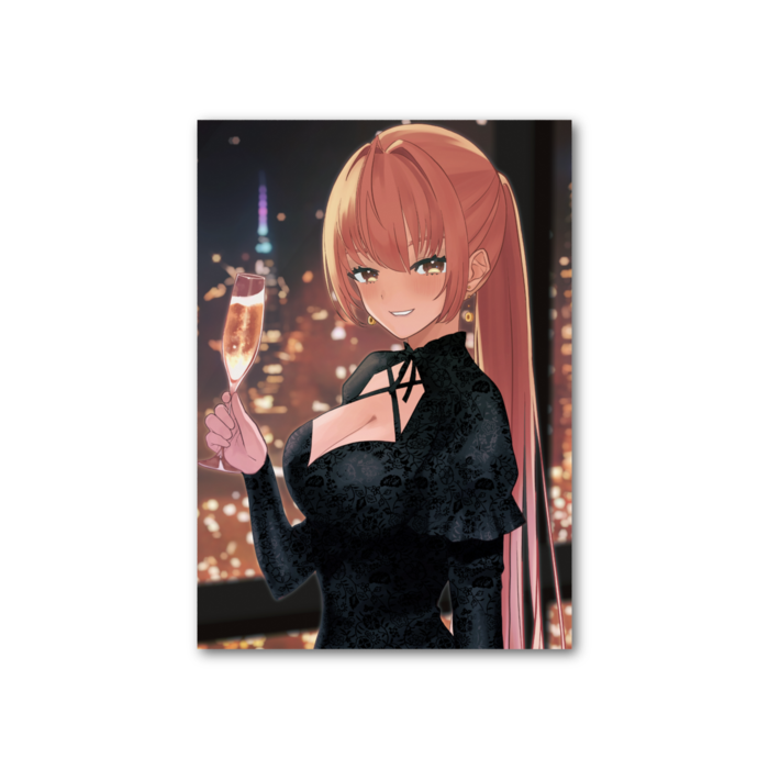 フォト風カード - 縦 - 片面