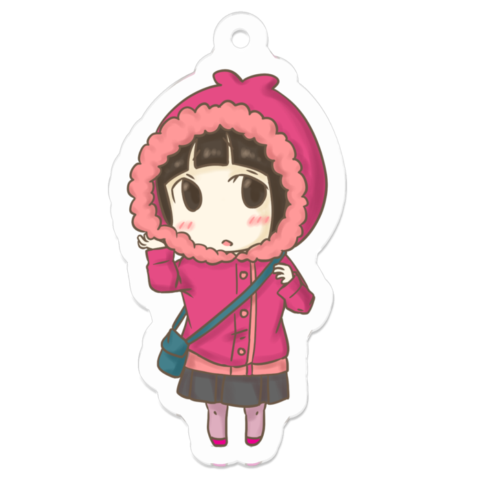 アクリルキーホルダー - 50 x 50 (mm)