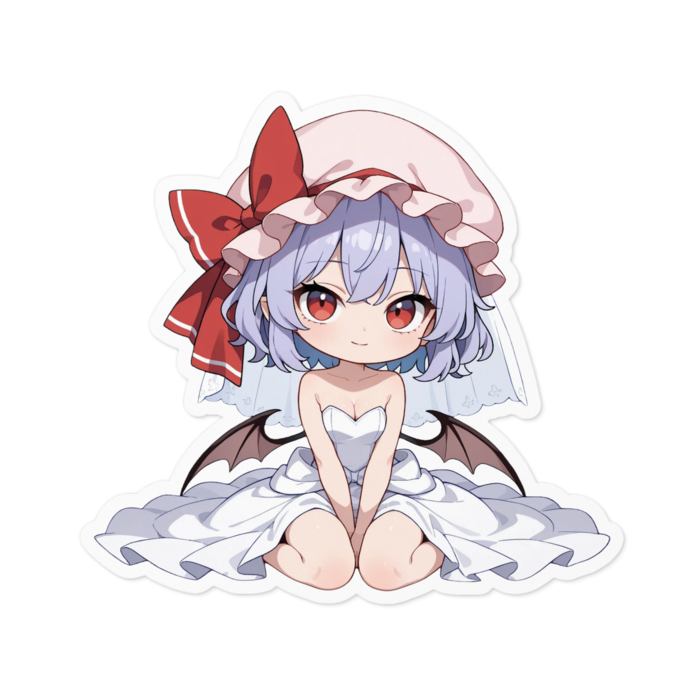 ステッカー - 100 x 100 (mm)(キャラのみ)