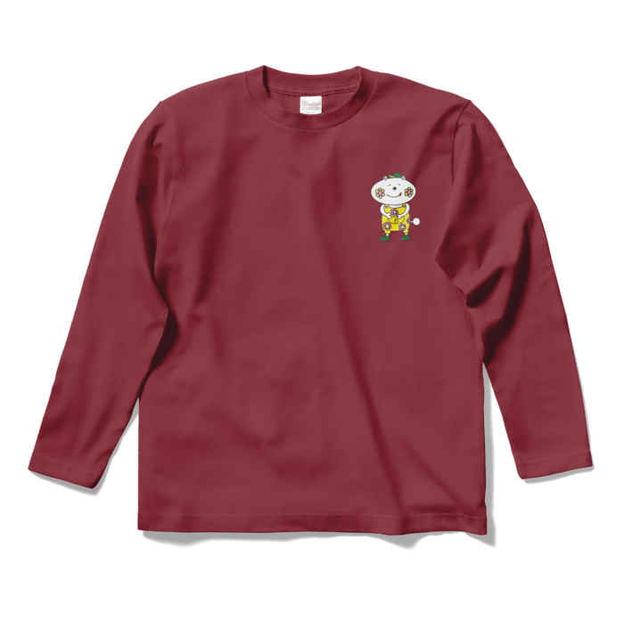 ロングスリーブTシャツ - S - バーガンディ