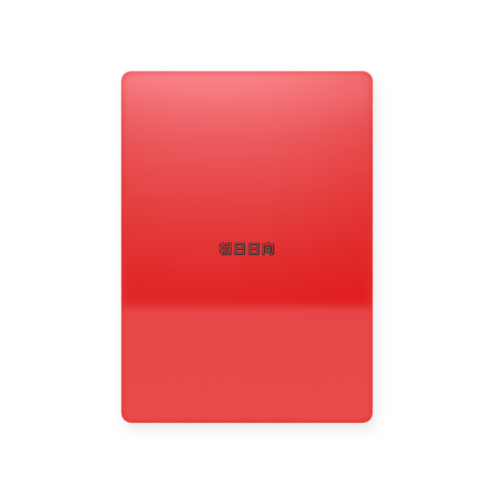 プラスチックカード - トレカ（63 × 88mm）(赤)