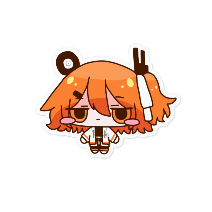 ハイライトなし　ステッカー - 100 x 100 (mm)