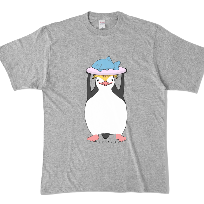 カラーTシャツ - XL - 杢グレー (濃色)