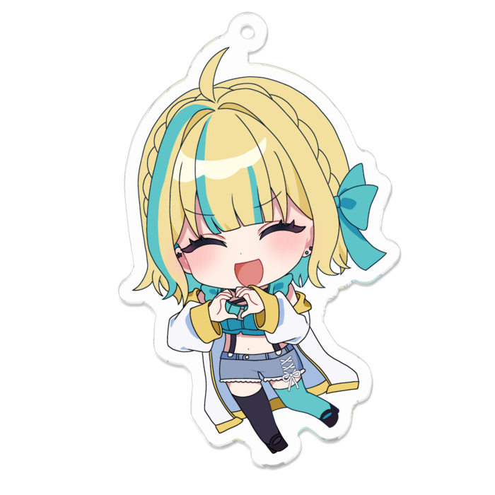 アクリルキーホルダー - 70 x 70 (mm)