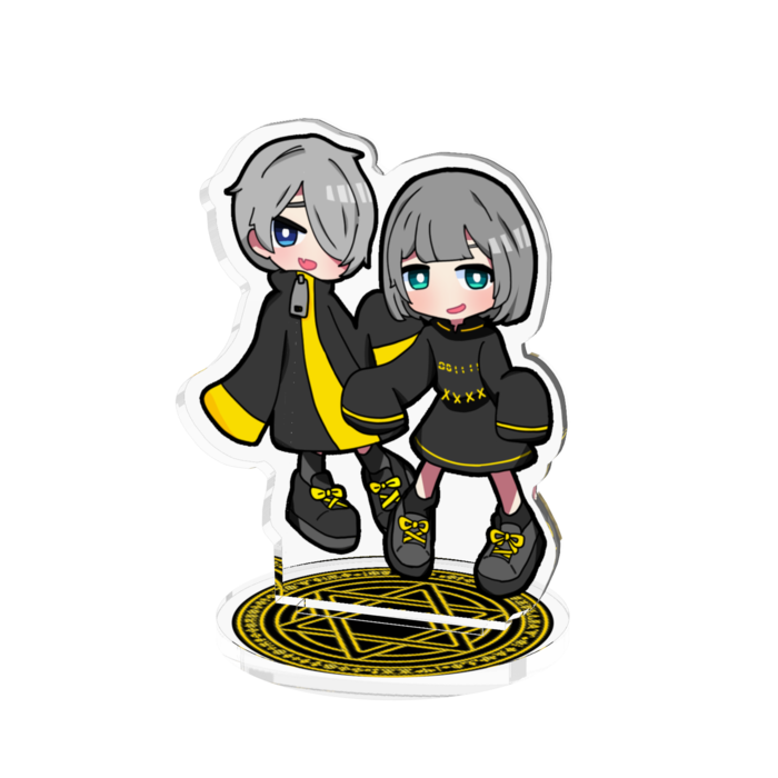 アクリルフィギュア - 70x70mm