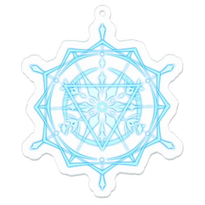 アクリルキーホルダー - 70 x 70 (mm)