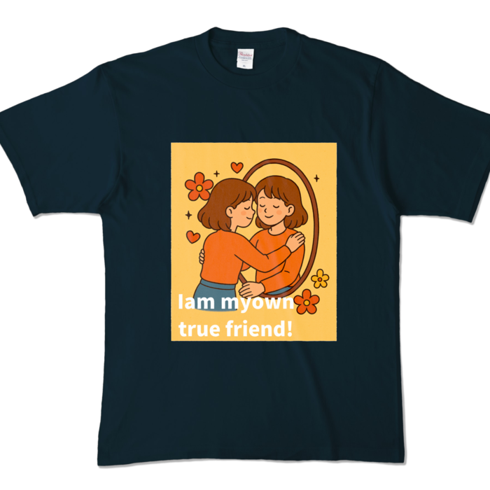 カラーTシャツ - XL - ネイビー (濃色)