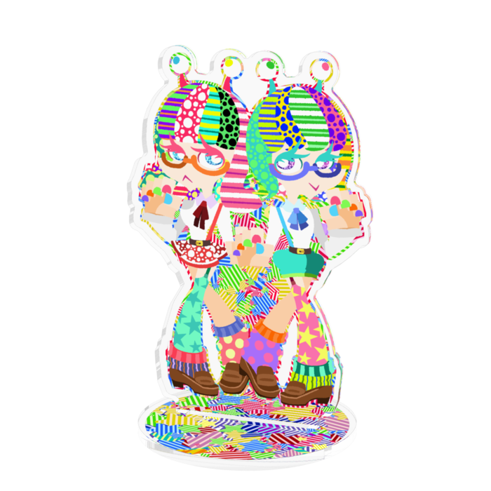 アクリルフィギュア - 100x100mm