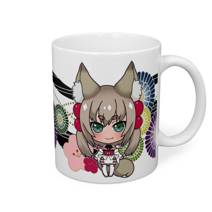 マグカップ - 直径 8 cm / 高さ 9.5 cm