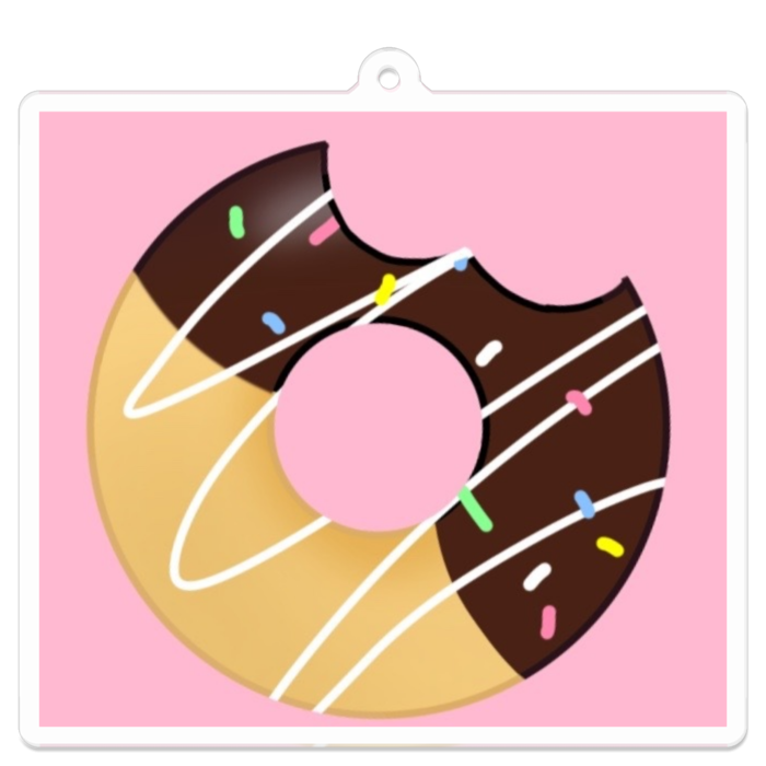 アクリルキーホルダー - 70 x 70 (mm)