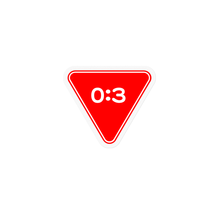 ステッカー - 100 x 100 (mm)