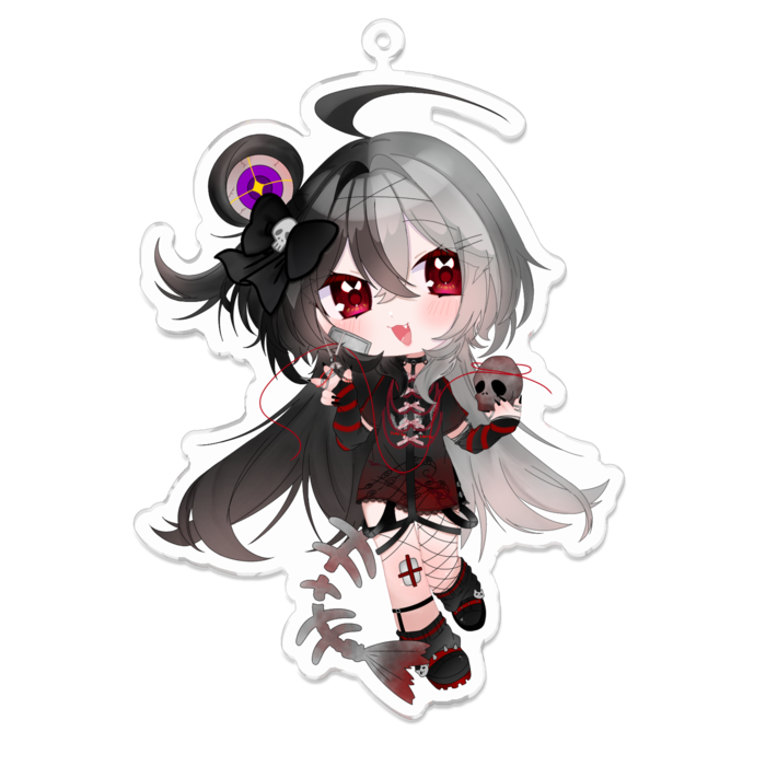 アクリルキーホルダー - 100 x 100 (mm)