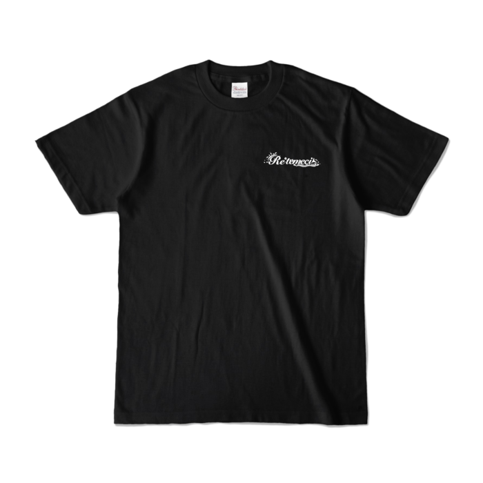 Re*temeci1周年記念Tシャツ（Ver.黒）  S 