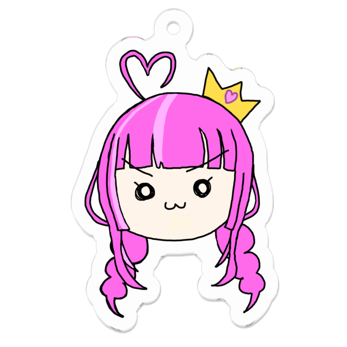ふんぬ！なアクリルキーホルダー - 50 x 50 (mm)(1)
