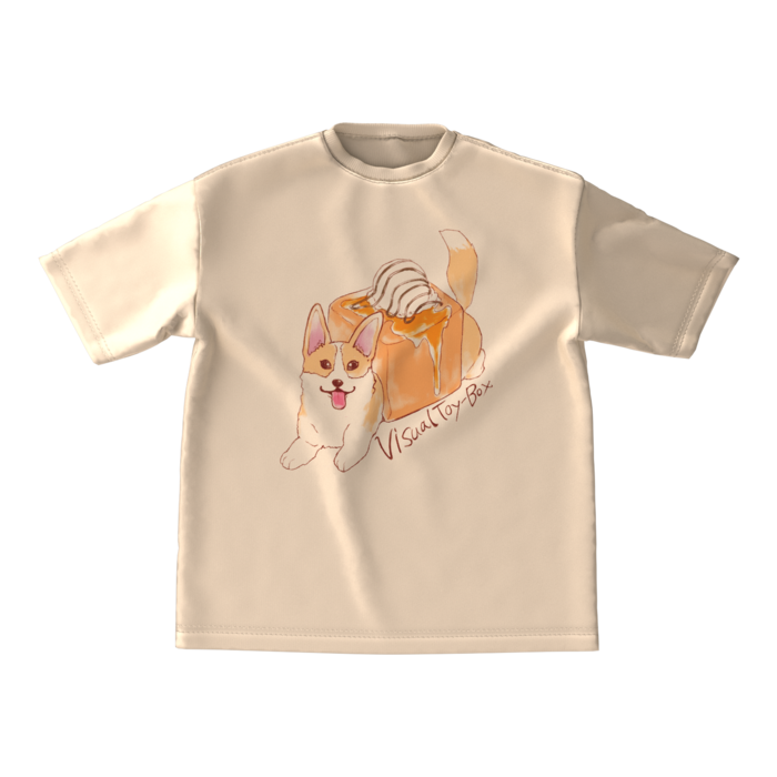 ビッグシルエットTシャツ - M - 両面