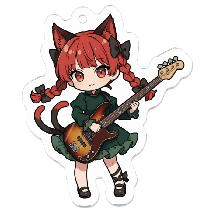 アクリルキーホルダー - 50 x 50 (mm)(キャラのみ)