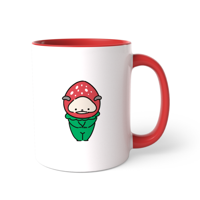 ツートンカラーマグカップ - 直径 8.2cm / 高さ 9.5cm