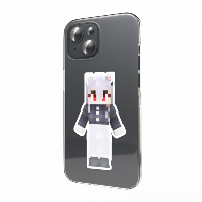 スマホステッカー正面 - W55 × H91mm 以内