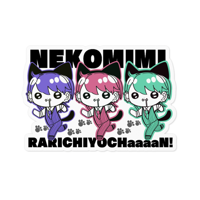 ステッカー - 100 x 100 (mm)