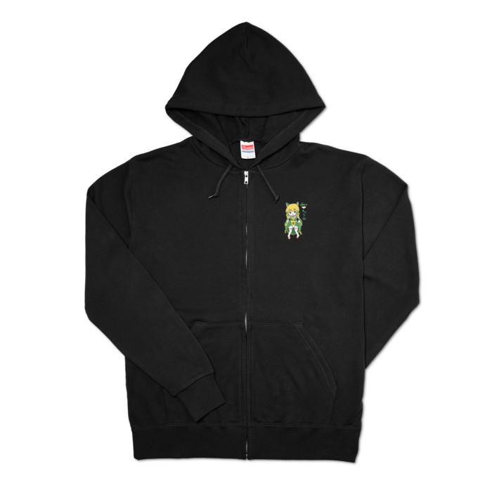 ジップパーカー - L - 両面(4)