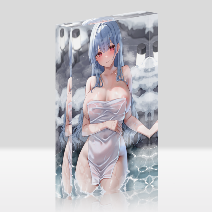 アクリルブロック(ホワイトタイプ) - 100x148mm