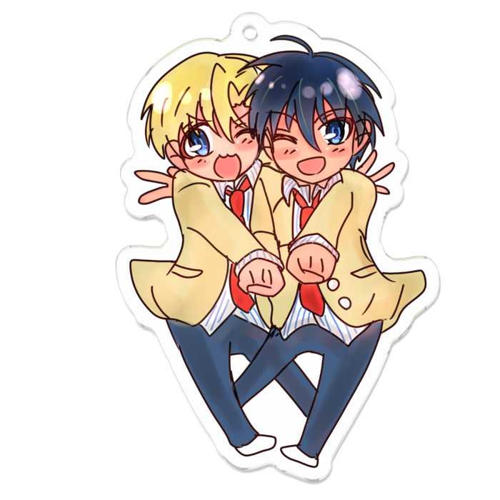 アクリルキーホルダー - 70 x 70 (mm)