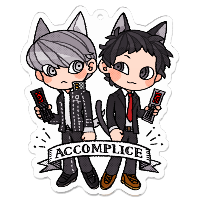 アクリルキーホルダー - 70 x 70 (mm)