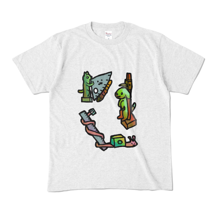 カラーTシャツ - M - アッシュ (淡色)