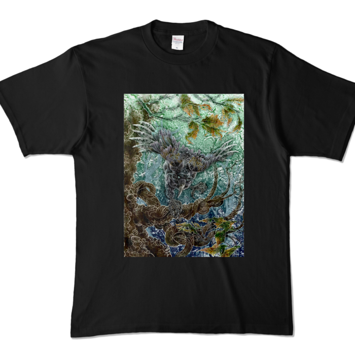 カラーTシャツ - XL - ブラック (濃色)