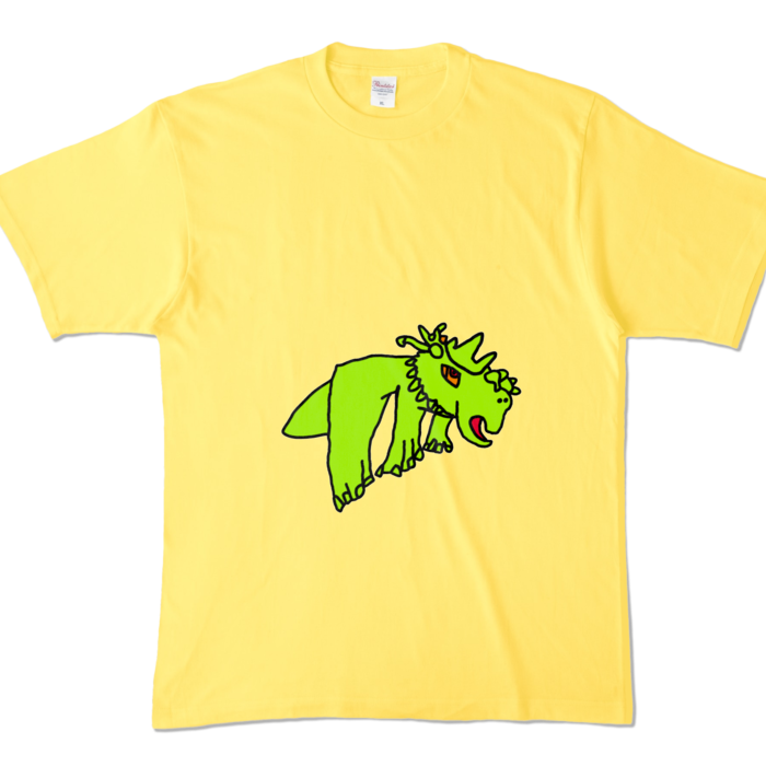 カラーTシャツ - XL - イエロー (濃色)