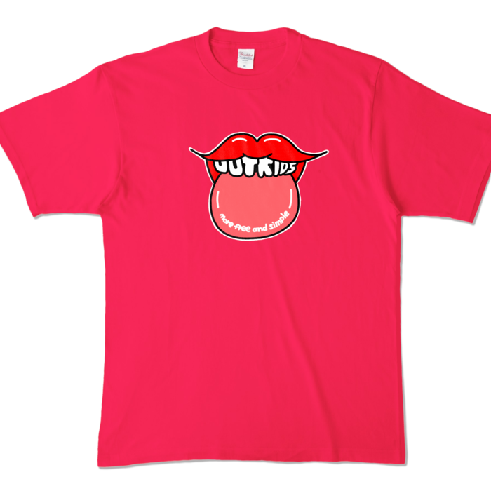 カラーTシャツ - XL - ホットピンク (濃色)