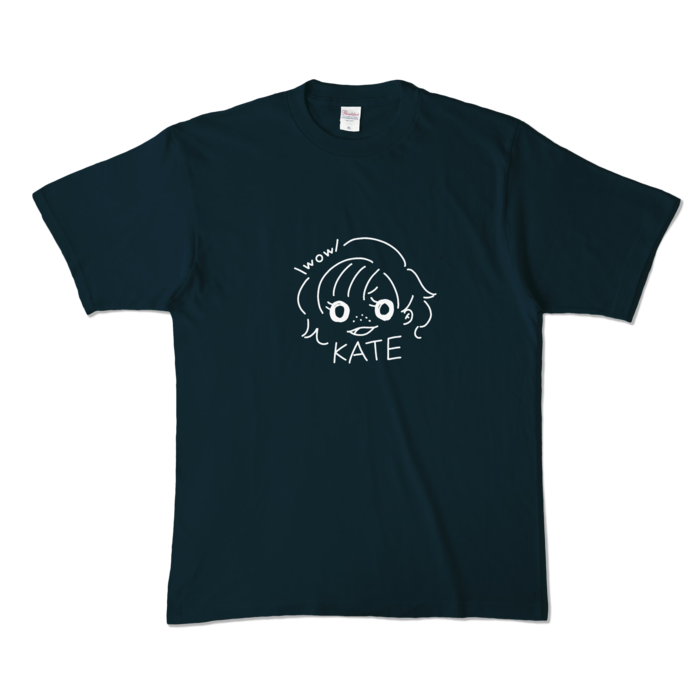 ゆるけいとTシャツ - XL - ネイビー (濃色)