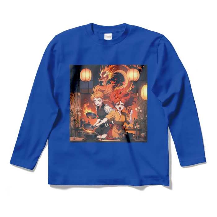 ロングスリーブTシャツ - S - ロイヤルブルー