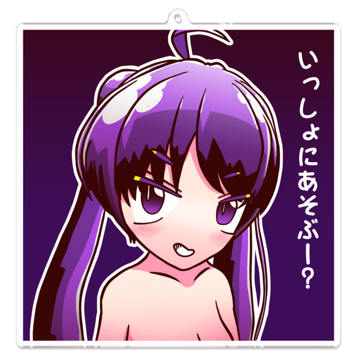 アクリルキーホルダー - 100 x 100 (mm)