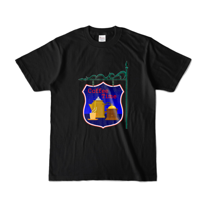 カラーTシャツ - S - ブラック (濃色)