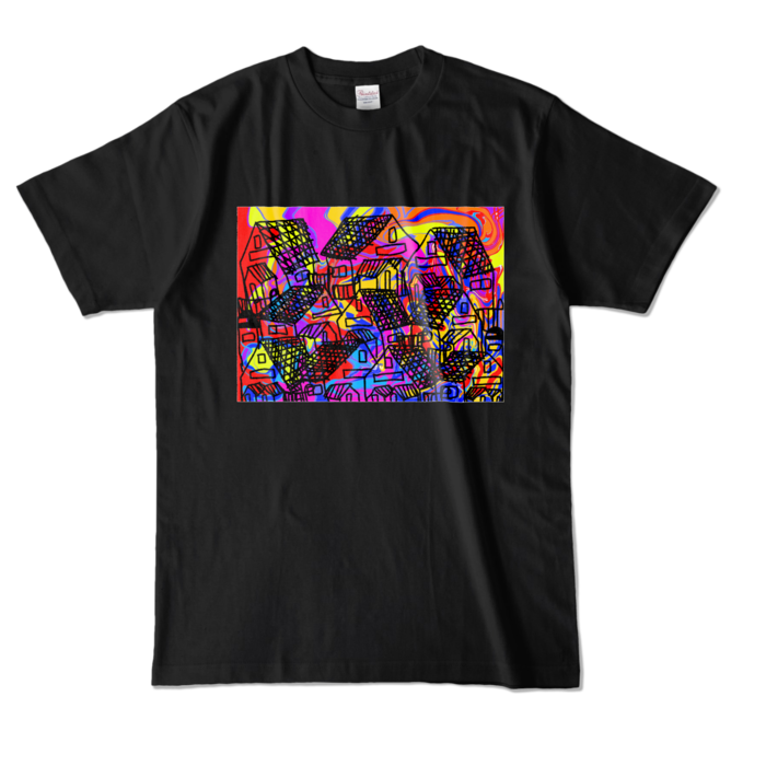 カラーTシャツ - L - ブラック (濃色)